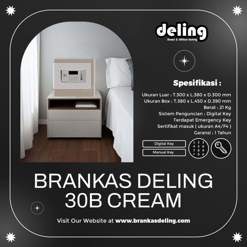 Brankas Deling Type 30B Cream Pic 1