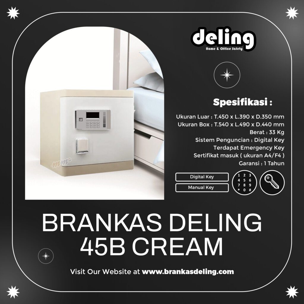 Brankas Deling Type 45B Cream Pic 1