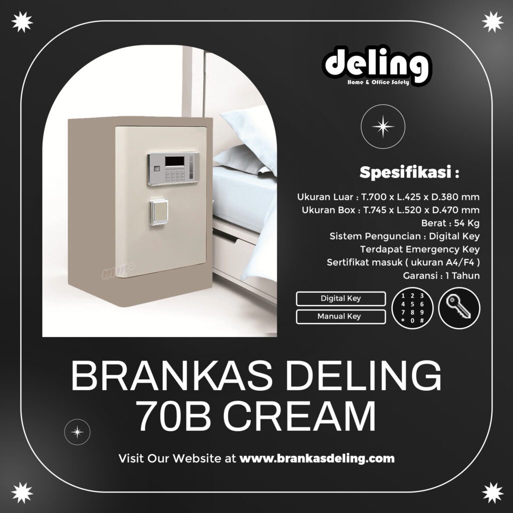 Brankas Deling Type 70B Cream Pic 1
